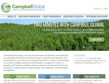 Tablet Screenshot of campbellglobal.com